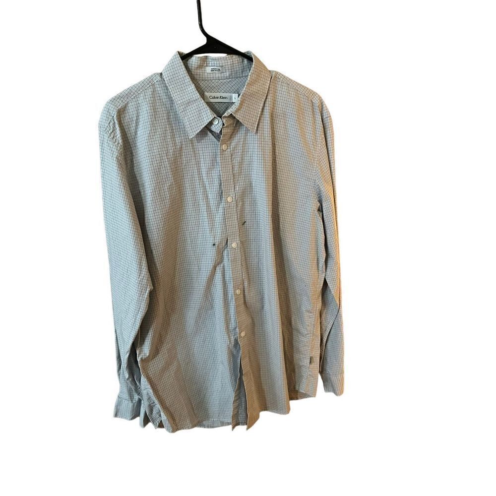 Calvin Klein, Large, Long Sleeved Button Down